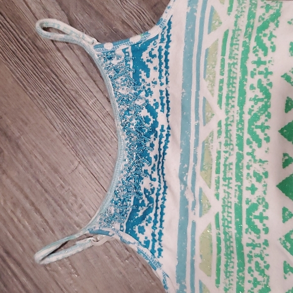 Justice/Mudd Matching Shorts & Tanktop Set Size 6 - Picture 3 of 11